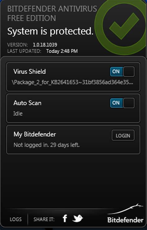 Download BitDefender 2019 for free