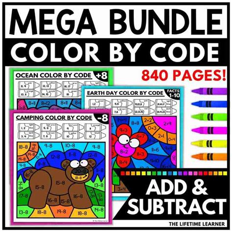 Download Download Coloring Math For Kids Bundle Gif Files For Crafts