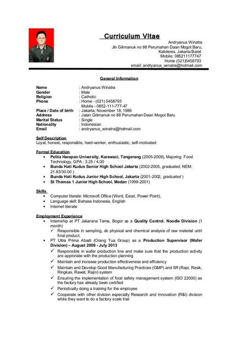 Download Contoh Objective Dalam Cv