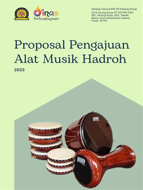 Download Contoh Proposal Pengajuan Alat Musik