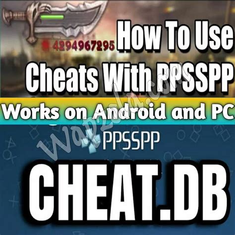 Download Cwcheat Database for PPSSPP