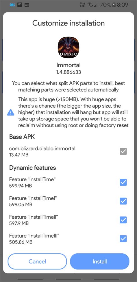 Download Diablo Immortal APK OBB Data for humanoid