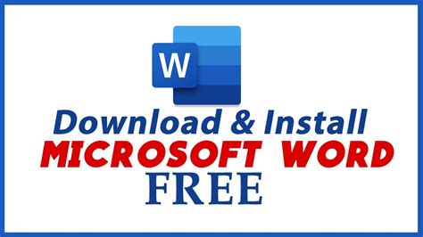 Unlock Your Potential - Get Microsoft Word For Free Now!