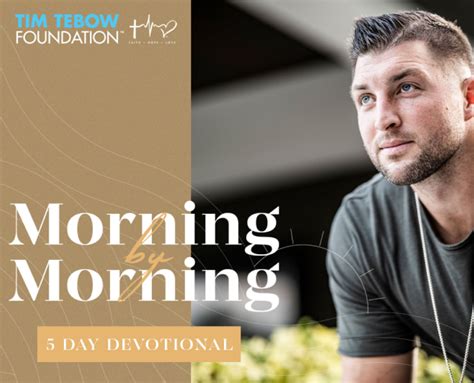 Download Free Tim Tebow Foundation Devotionals