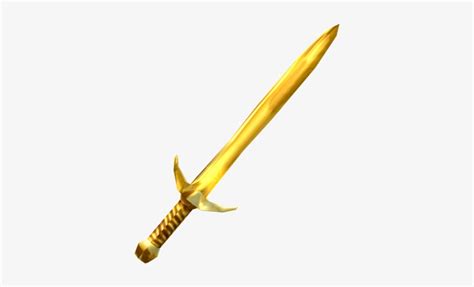 Download Golden Linked Sword - Roblox Sword Png PNG Image 