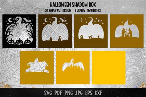 68+ Download Halloween Shadow Box SVG Free, Halloween Shadow Box SVG. Free Halloween Shadow Box SVG