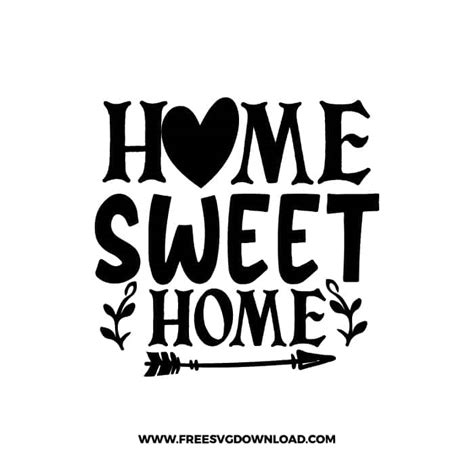 Download Download Home Sweet Home Svg File Free Free SVG Files
