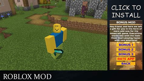Download Roblox Mod for Minecraft PE - Roblox Mod for MCPE
