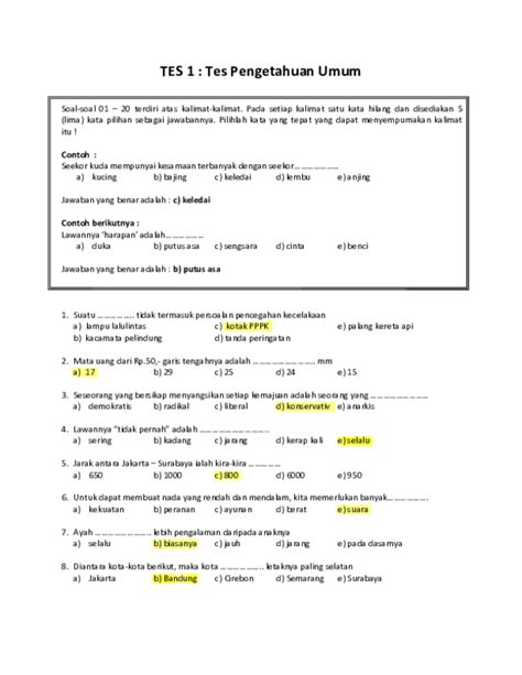 Download Soal Ist Gratis