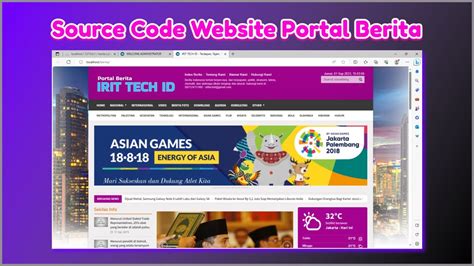 Download Source Code Portal Berita Dengan Database