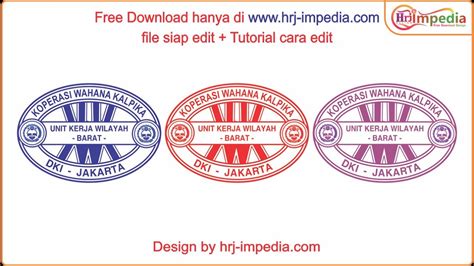 Download Stempel Siap Edit