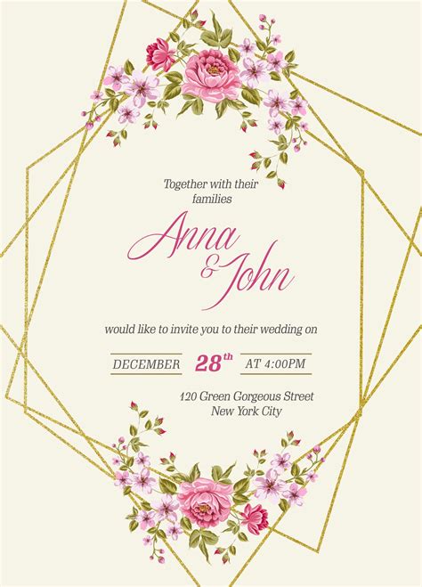 Download Wedding Card Template