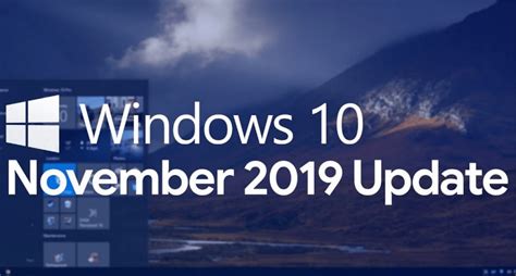 Download Windows 10 version 1909 November 2019 Update