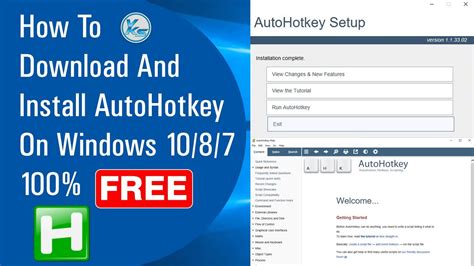 Download and Install AutoHotKey