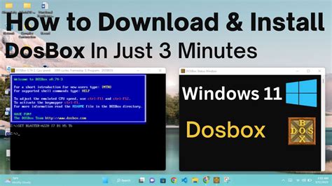 Download and Install DOSBox