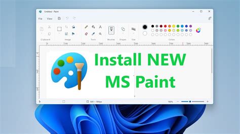 Download and Install Paint on Windows10