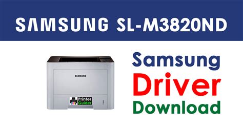Download and Install Samsung ProXpress M3820ND Printer Drivers