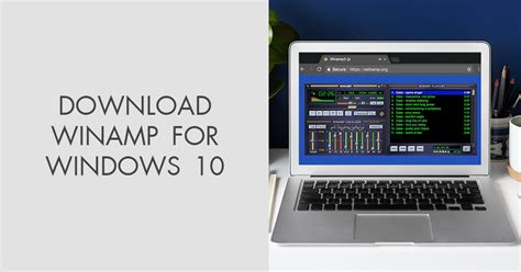 Download latest version of Winamp for Windows 10