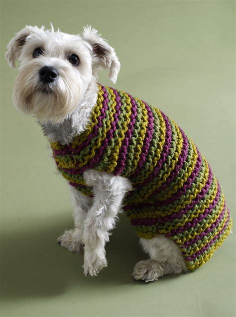 Downloadable Printable Easy Knit Dog Sweater Patterns Free