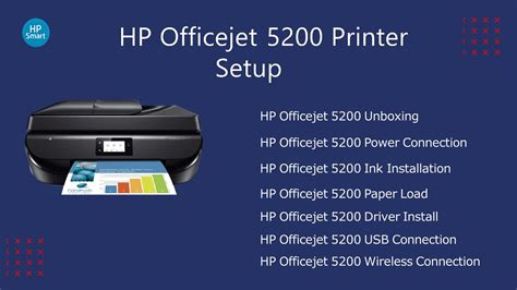 Downloading and Installing the HP OfficeJet 5200 Printer Driver