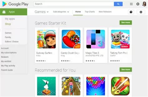 Downloading Featured Apps and Games