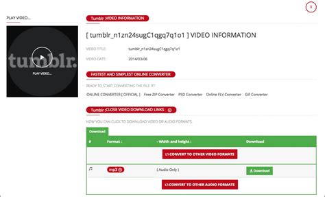 Downloading Tumblr Audio: Final Thoughts
