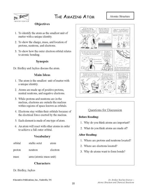 How To Solve Dr Birdley Teaches Science Worksheets Answer Key