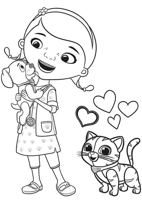 Dr Mcstuffins Coloring Pages