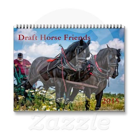 Draft Horse Pulling Calendar