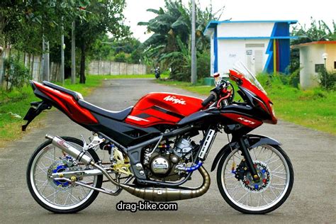 Drag Bike Ninja R Modif