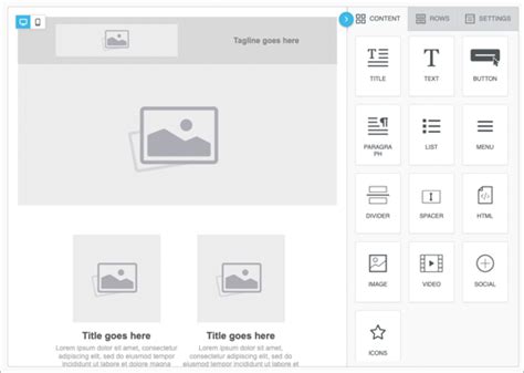 Drag and Drop Editor