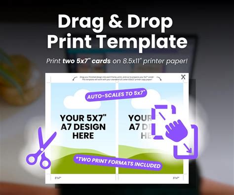 Drag and Drop Print Area