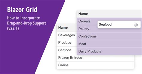 Drag-and-Drop Support