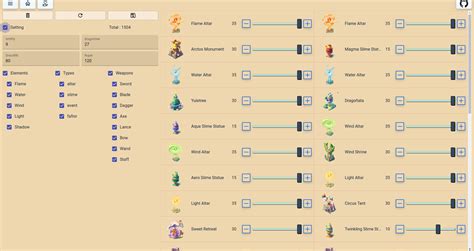 Dragalia Stats Calculator