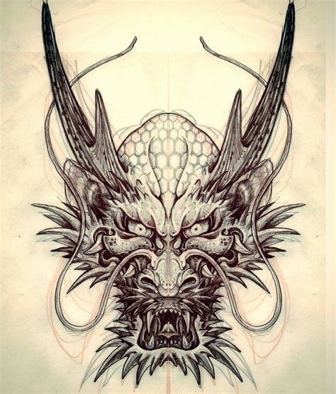 Top 67 Best Dragon Head Tattoo Ideas [2021 Inspiration