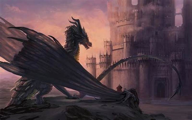 Dragon In A Castle
