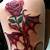 Dragon Rose Tattoo
