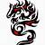 Dragon Tribal Tattoo Design