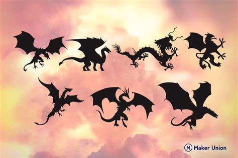 Download Dragon Bundle DXF Files