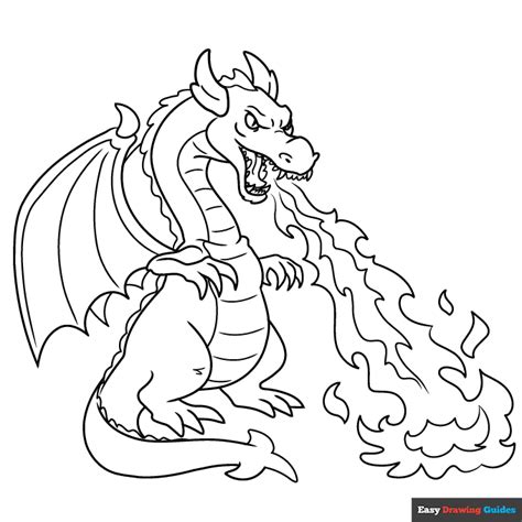 Dragon Coloring Page