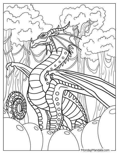 Dragon Coloring Pages From Wings Of Fire