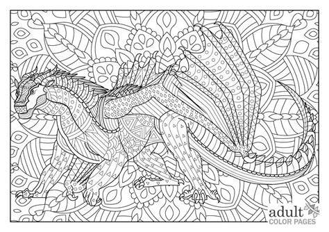 Dragon Coloring Pages Hard