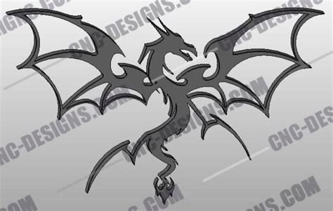 Download Dragon DXF Files