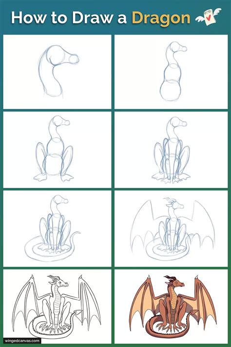 Dragon Drawing Tutorial