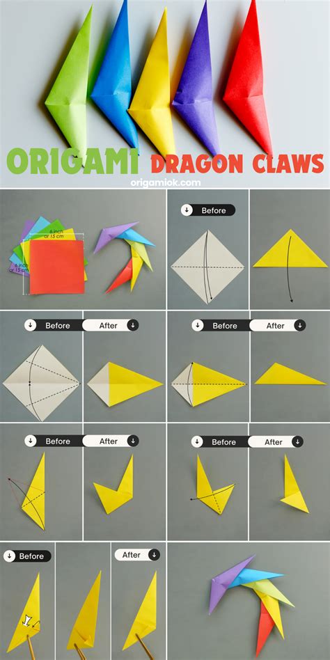 Dragon Origami Claws