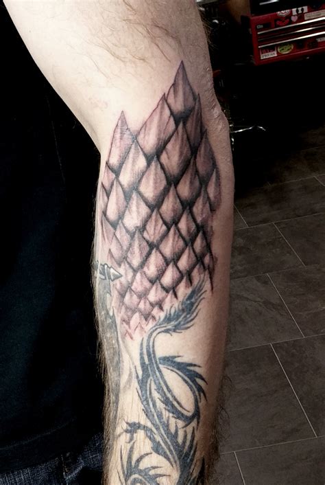 Dragon Scales Tattoo
