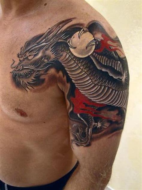 Dragon Shoulder Tattoo