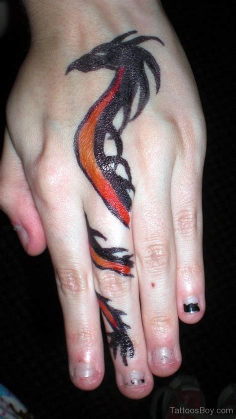 Dragon Tattoo Hand