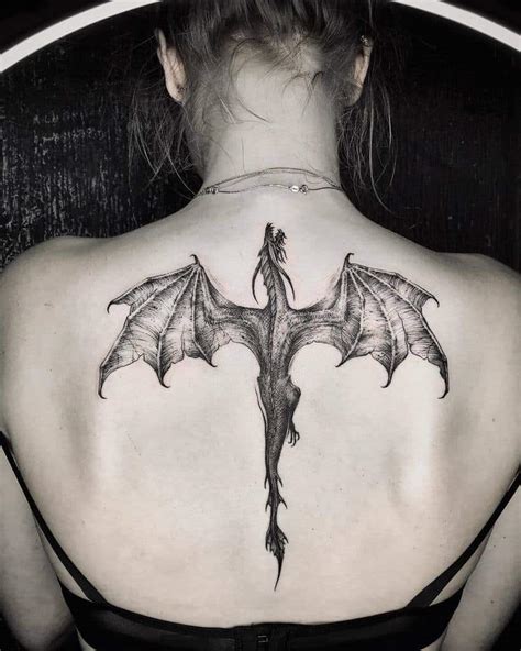 Dragon Tattoos For Back