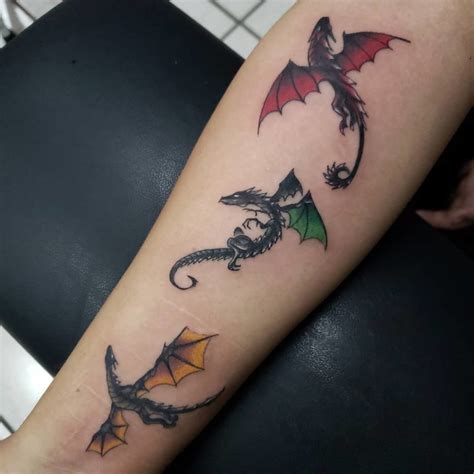 aesthetic dragon tattoo forearm small https//dragon